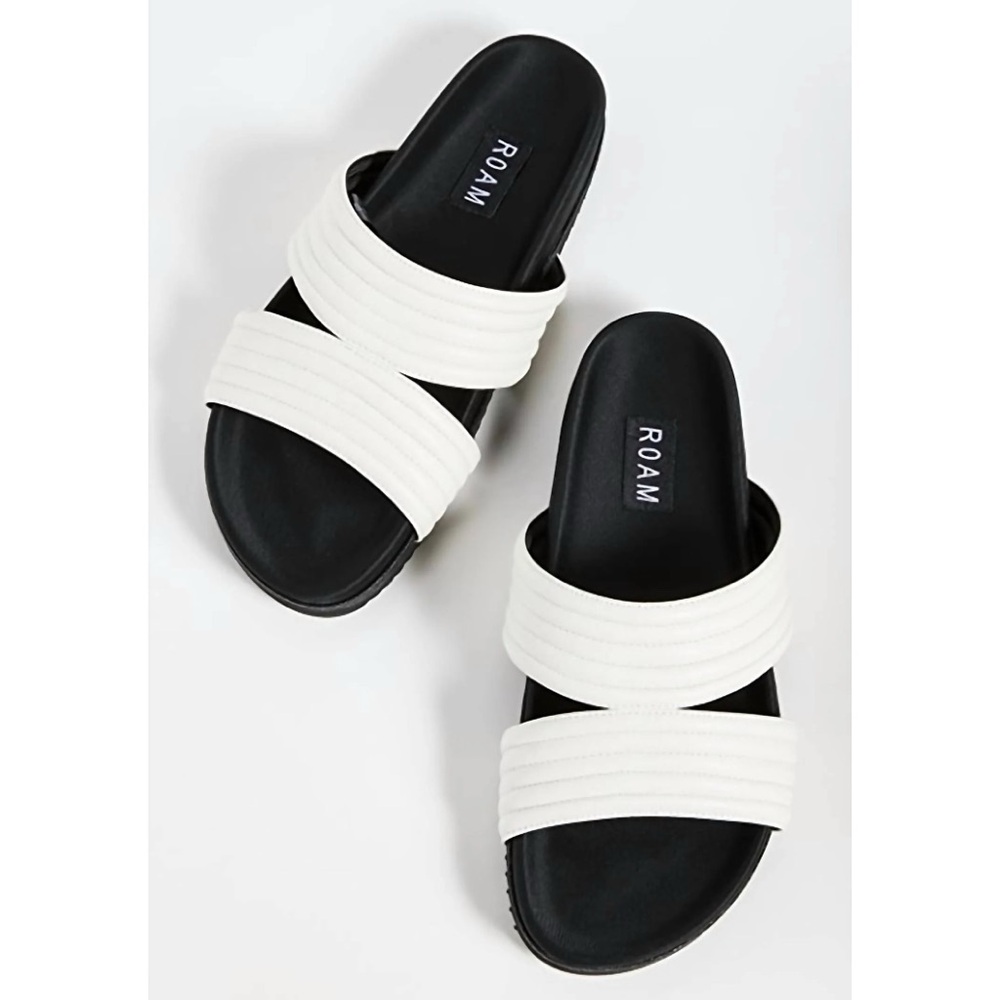 ROAM Footwear Crescent Quilt Slide Sandals